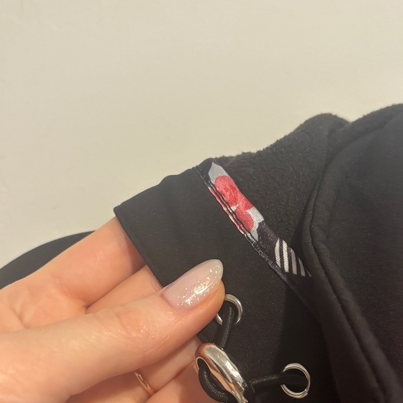 Betsy Johnson Women's Black Hooded Jacket - Picture 5 of 6